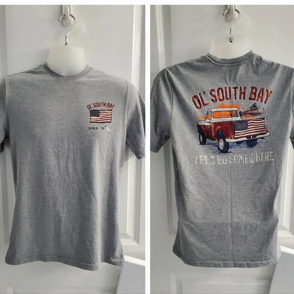 NEW Ole South Bay Patriotic Shirt - Picture 1 of 5